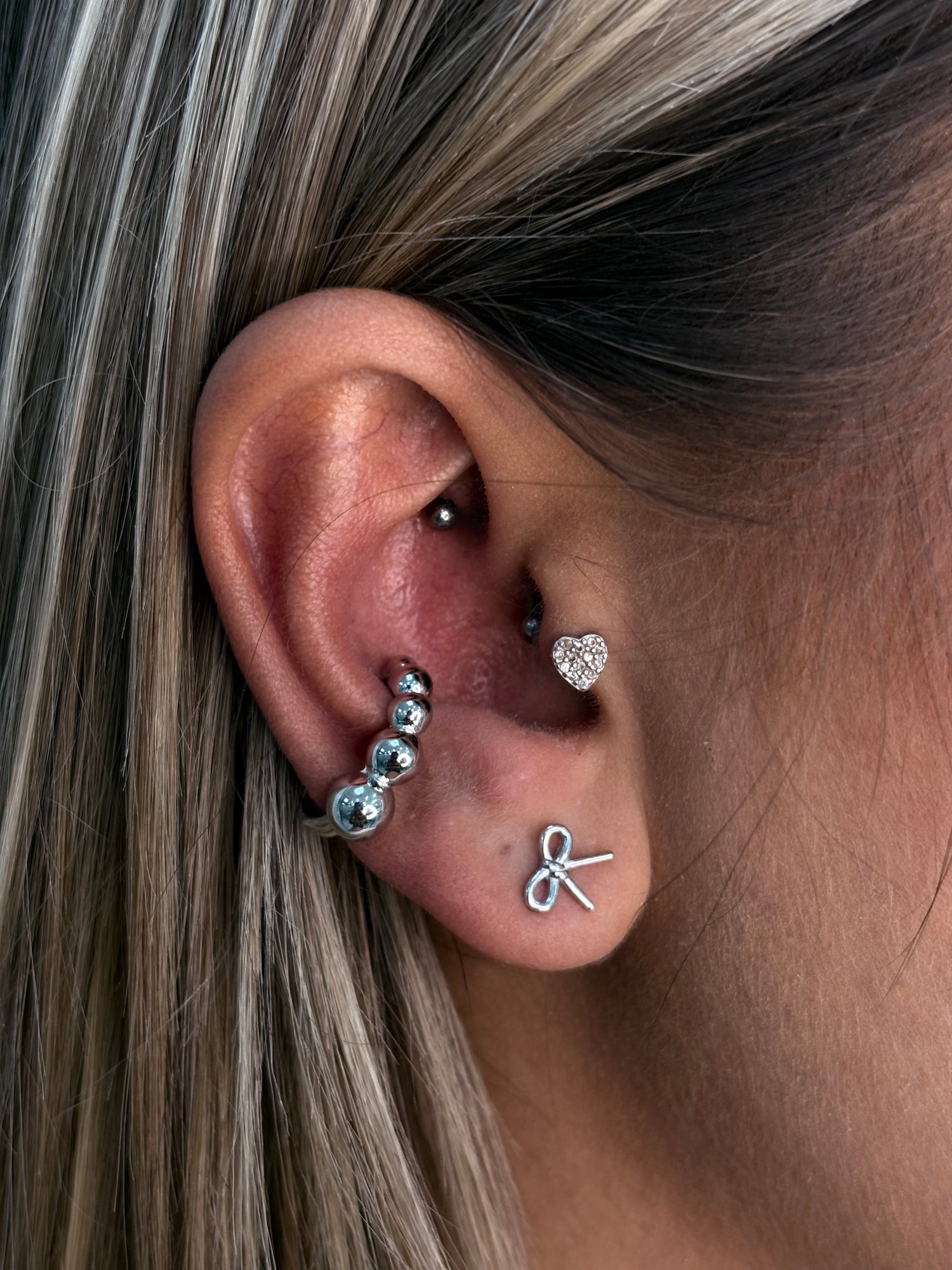 Ear cuff Perle d’argento